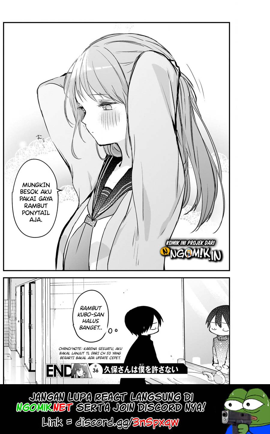 Kubo-san wa Boku (Mobu) wo Yurusanai Chapter 36 - halaman 13