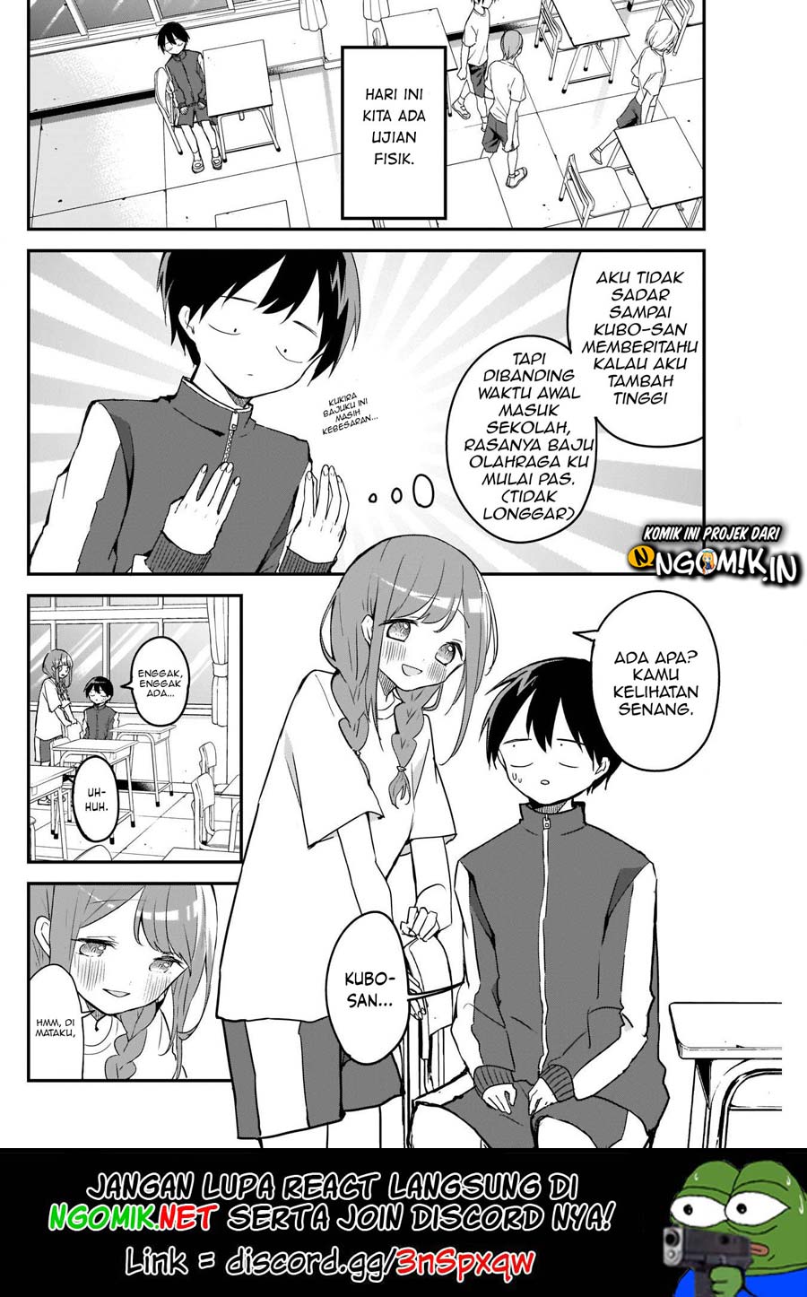 Kubo-san wa Boku (Mobu) wo Yurusanai Chapter 39 - halaman 3