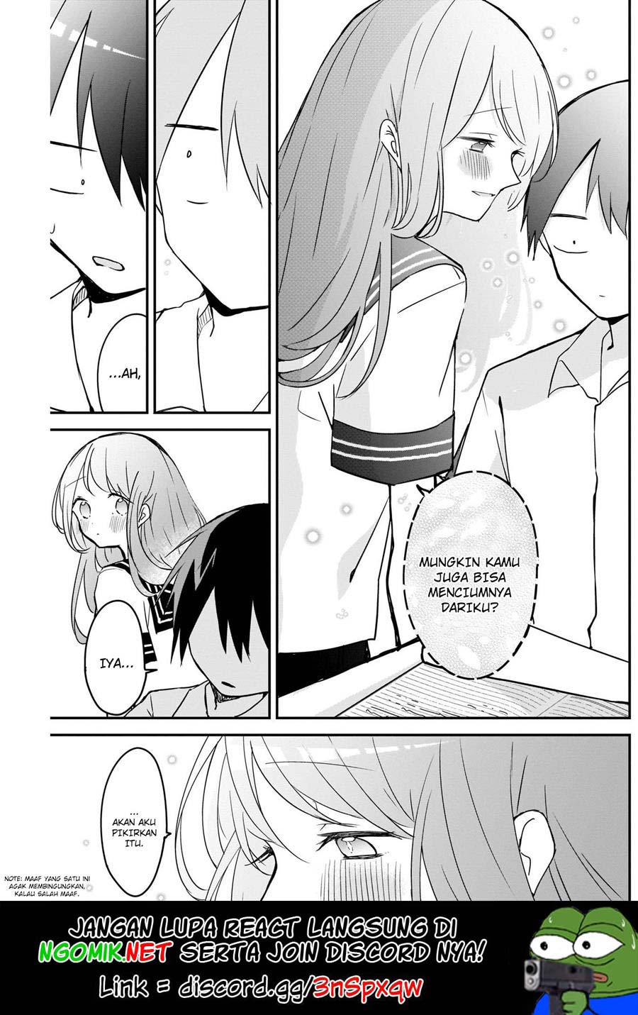 Kubo-san wa Boku (Mobu) wo Yurusanai Chapter 50 - halaman 12