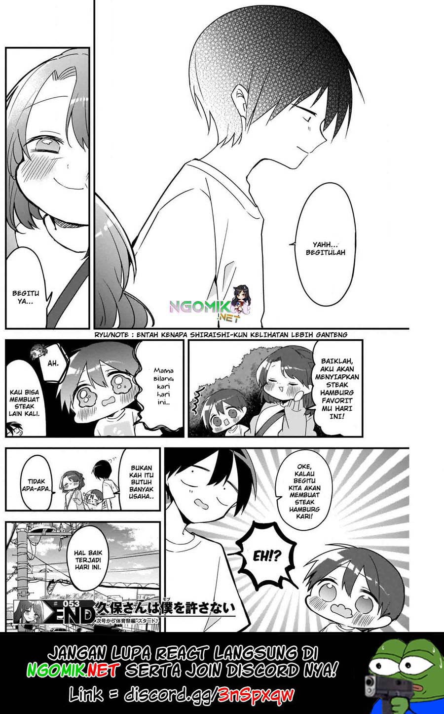 Kubo-san wa Boku (Mobu) wo Yurusanai Chapter 53 - halaman 13