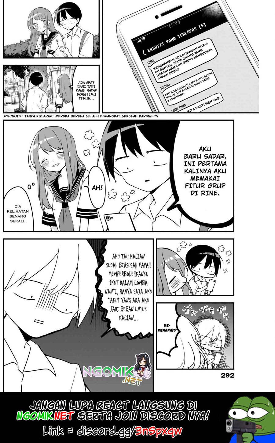 Kubo-san wa Boku (Mobu) wo Yurusanai Chapter 55 - halaman 3