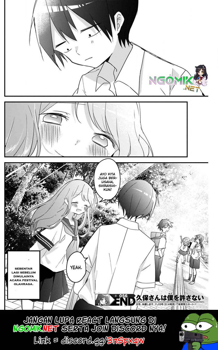 Kubo-san wa Boku (Mobu) wo Yurusanai Chapter 56 - halaman 13