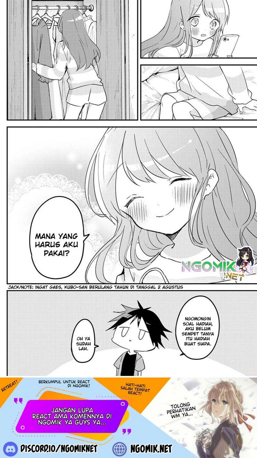 Kubo-san wa Boku (Mobu) wo Yurusanai Chapter 90 - halaman 13