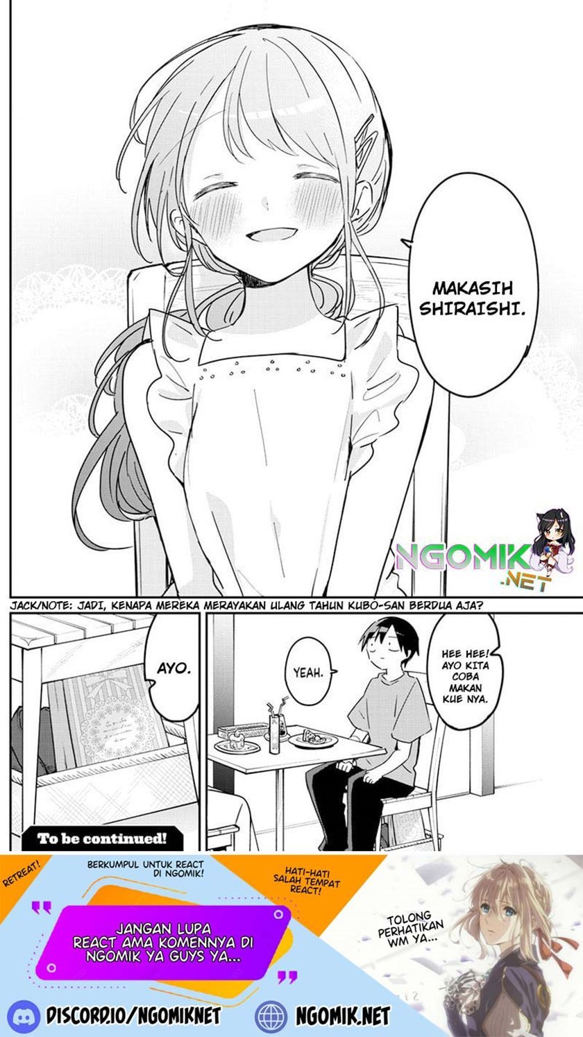 Kubo-san wa Boku (Mobu) wo Yurusanai Chapter 91 - halaman 13