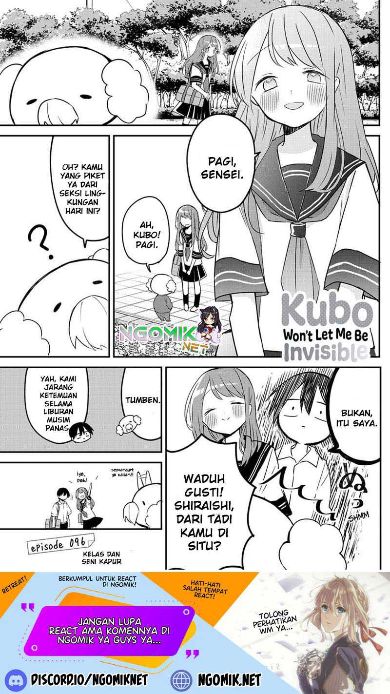Kubo-san wa Boku (Mobu) wo Yurusanai Chapter 96 - halaman 2