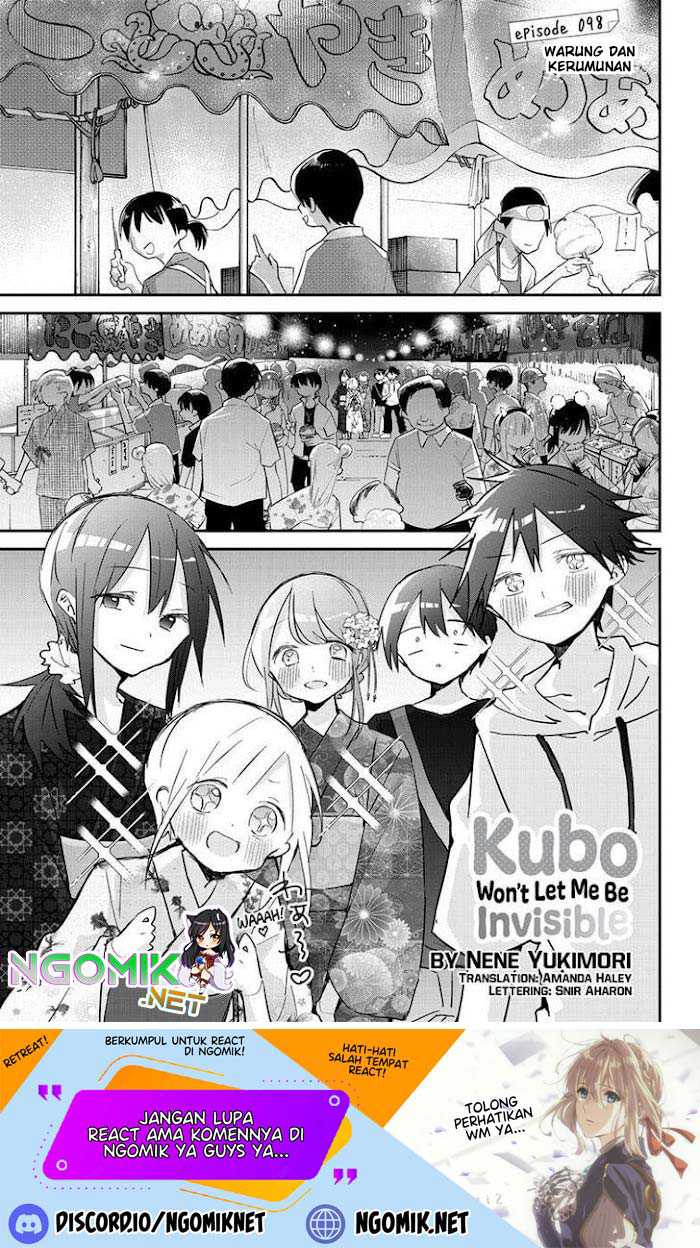 Kubo-san wa Boku (Mobu) wo Yurusanai Chapter 98 - halaman 2