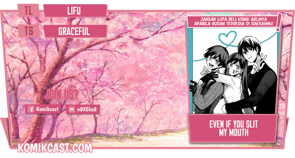 Kuchi ga Saketemo Kimi ni wa Chapter 36 - halaman 1