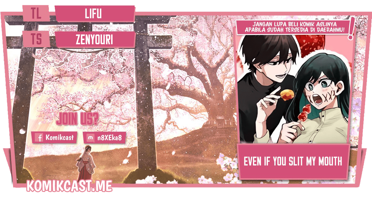 Kuchi ga Saketemo Kimi ni wa Chapter 41 - halaman 1