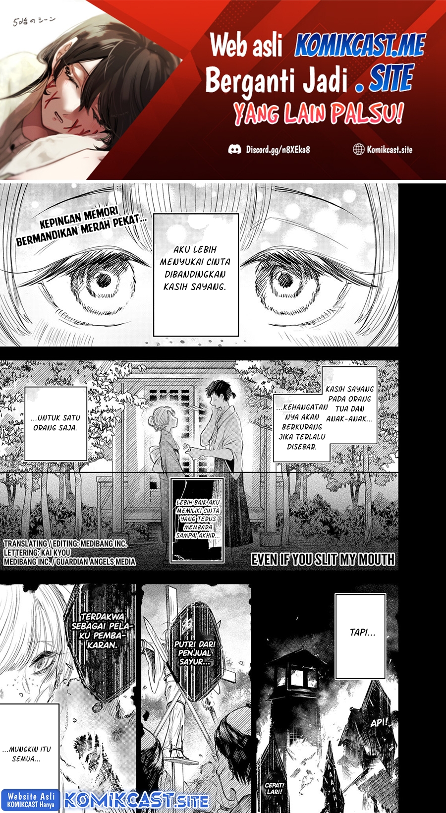 Kuchi ga Saketemo Kimi ni wa Chapter 56 - halaman 2