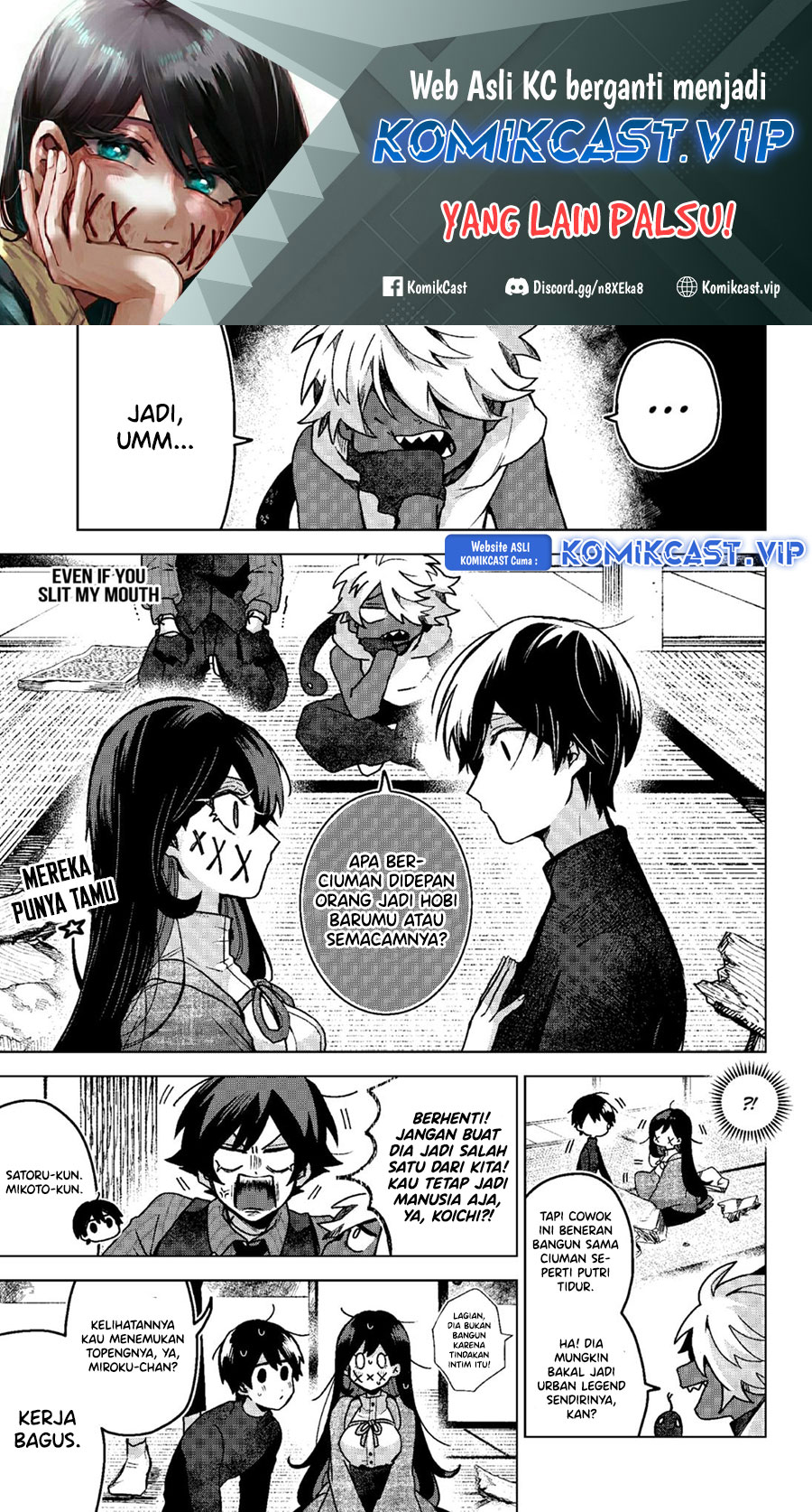 Kuchi ga Saketemo Kimi ni wa Chapter 69 - halaman 2