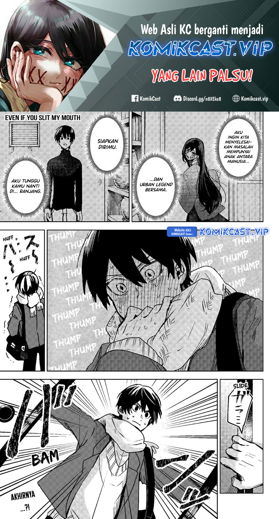 Kuchi ga Saketemo Kimi ni wa Chapter 70 - halaman 2