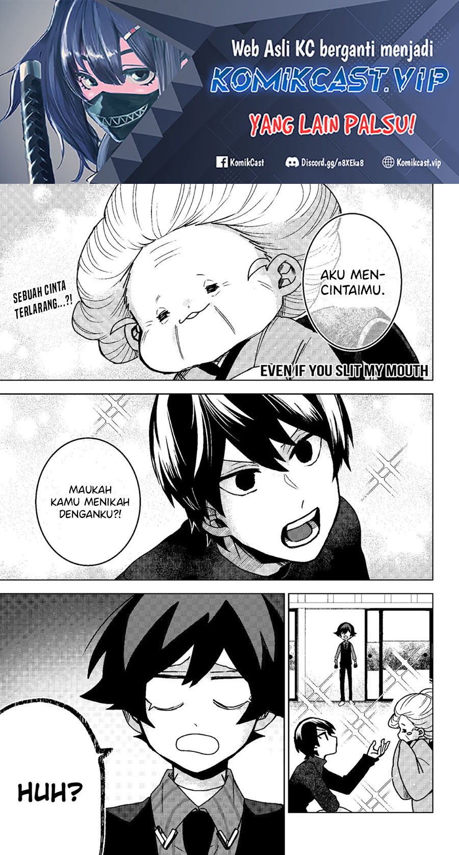 Kuchi ga Saketemo Kimi ni wa Chapter 73 - halaman 2