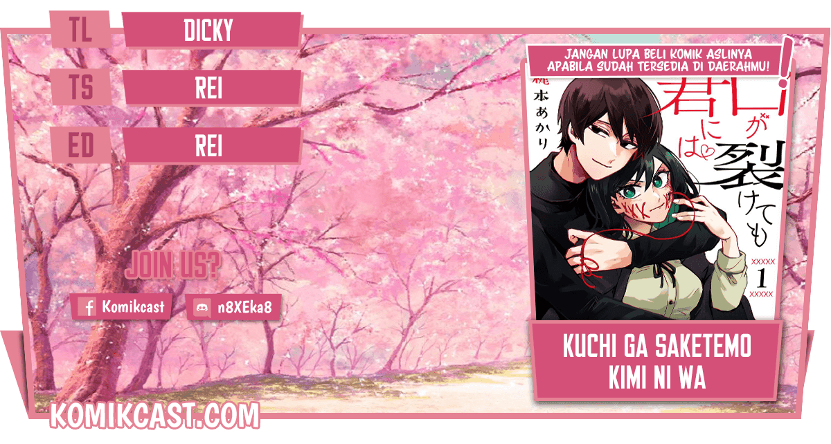 Kuchi ga Saketemo Kimi ni wa Chapter 10 - halaman 1