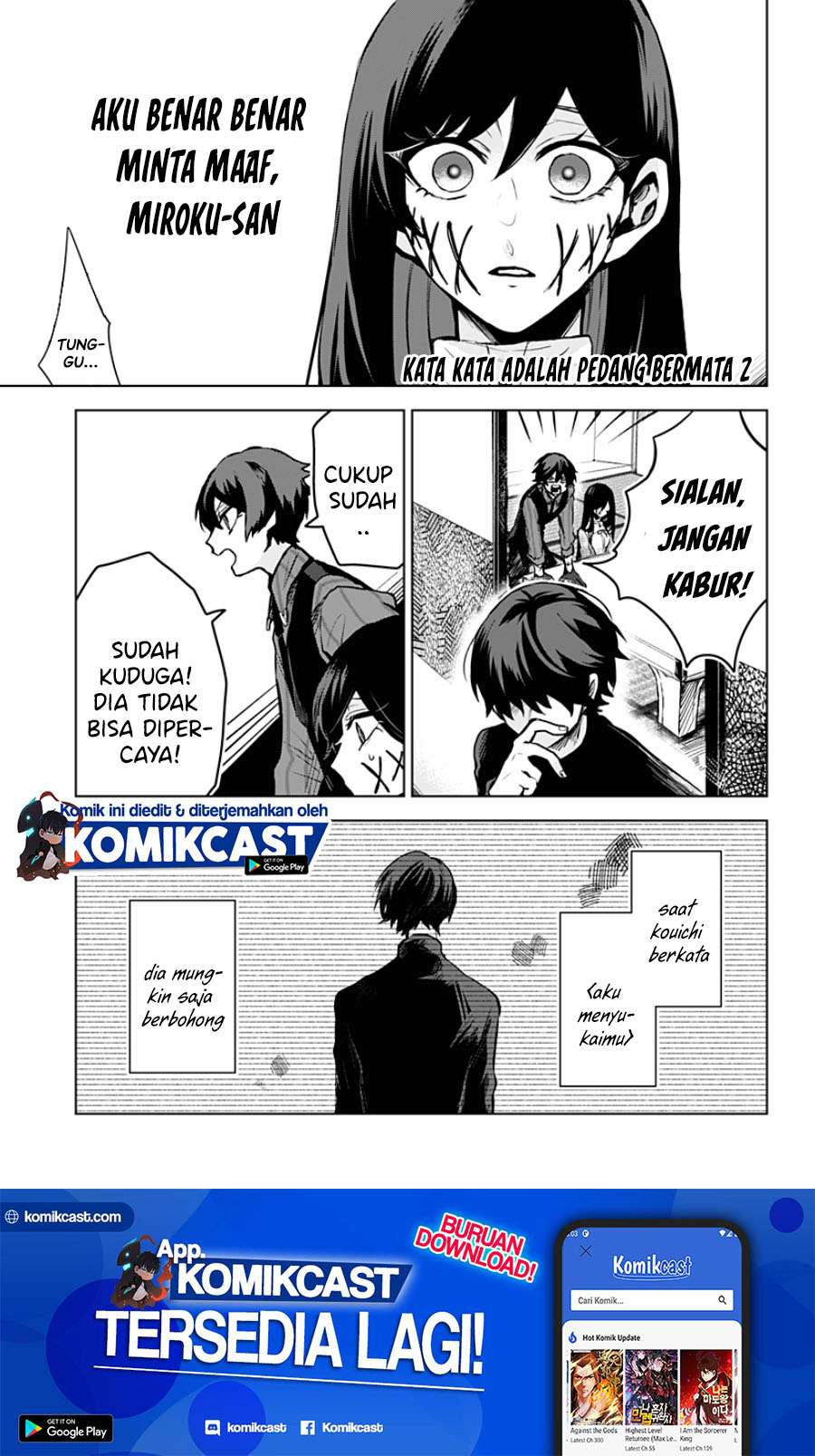 Kuchi ga Saketemo Kimi ni wa Chapter 10 - halaman 2