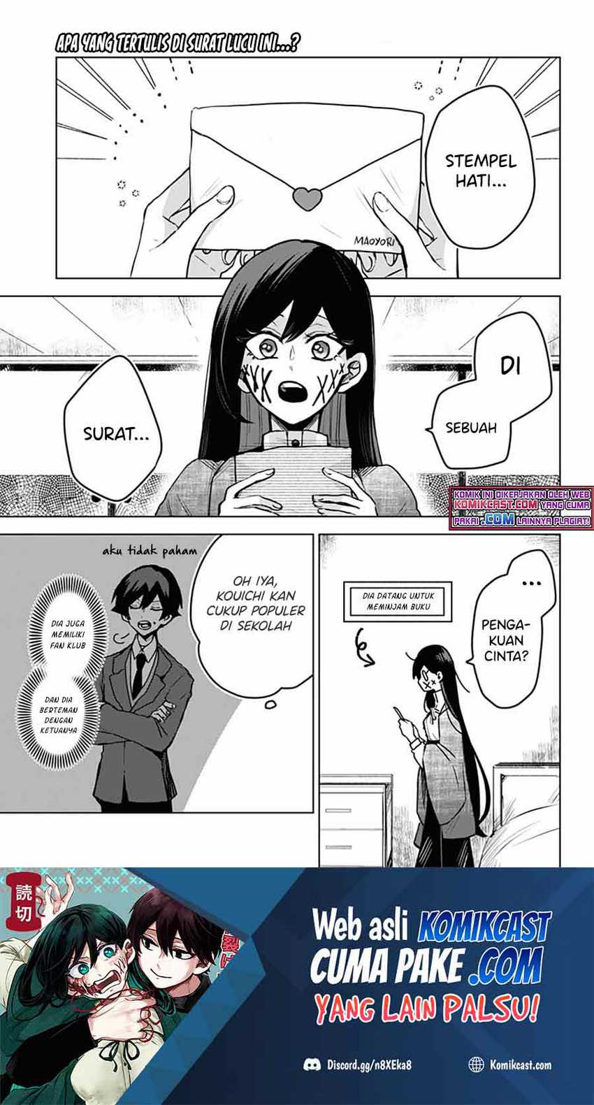 Kuchi ga Saketemo Kimi ni wa Chapter 25 - halaman 2