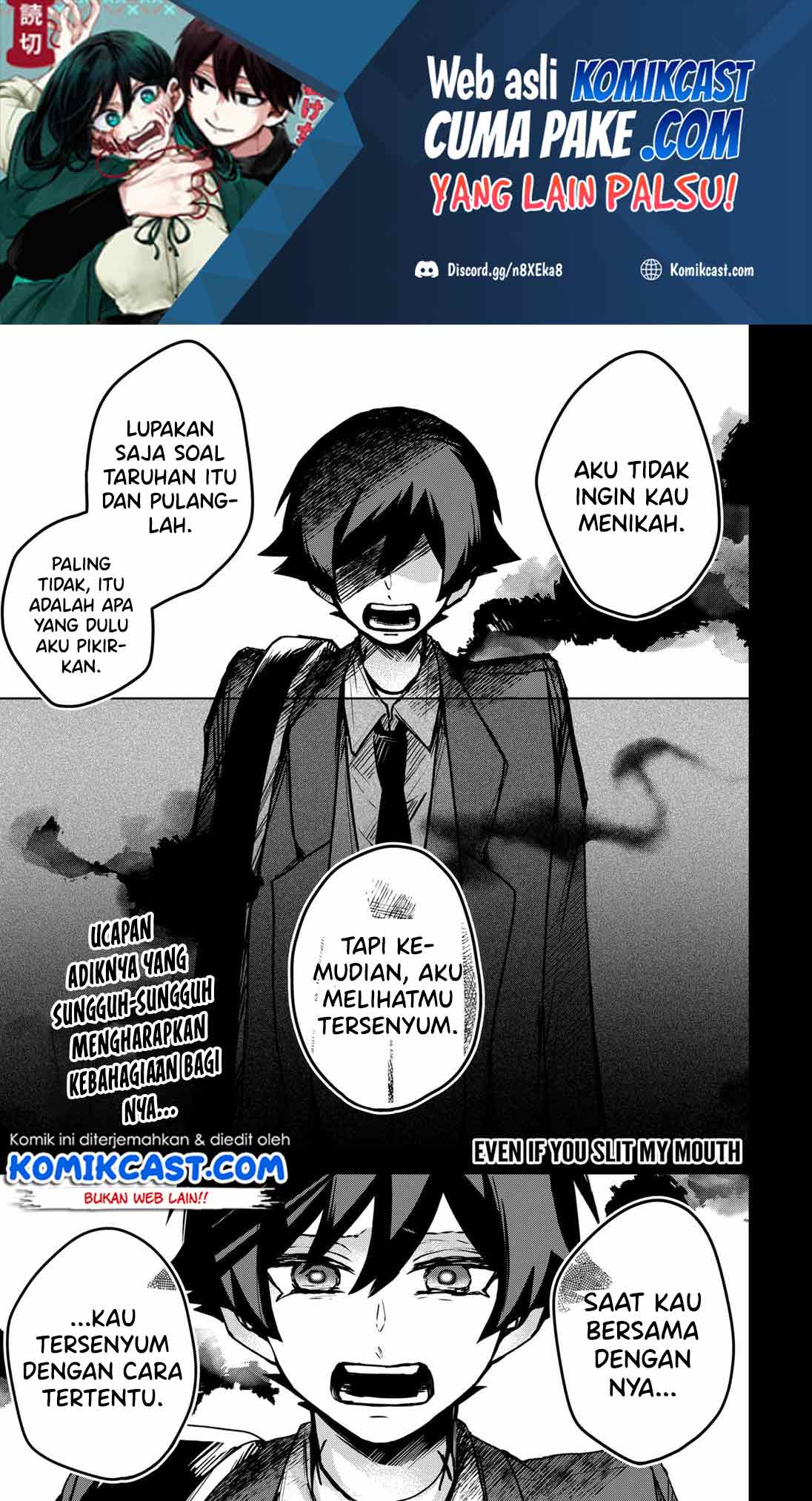 Kuchi ga Saketemo Kimi ni wa Chapter 40 - halaman 2