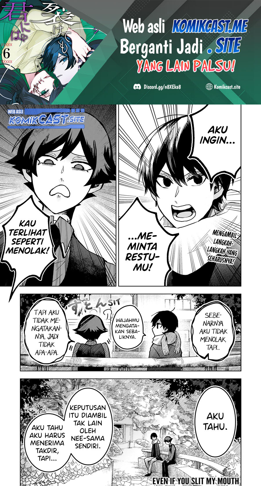 Kuchi ga Saketemo Kimi ni wa Chapter 50 - halaman 2