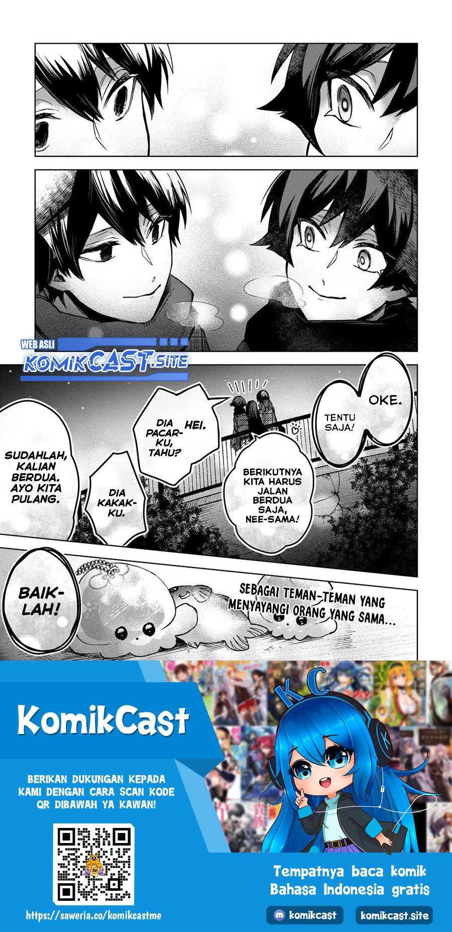 Kuchi ga Saketemo Kimi ni wa Chapter 51 - halaman 24