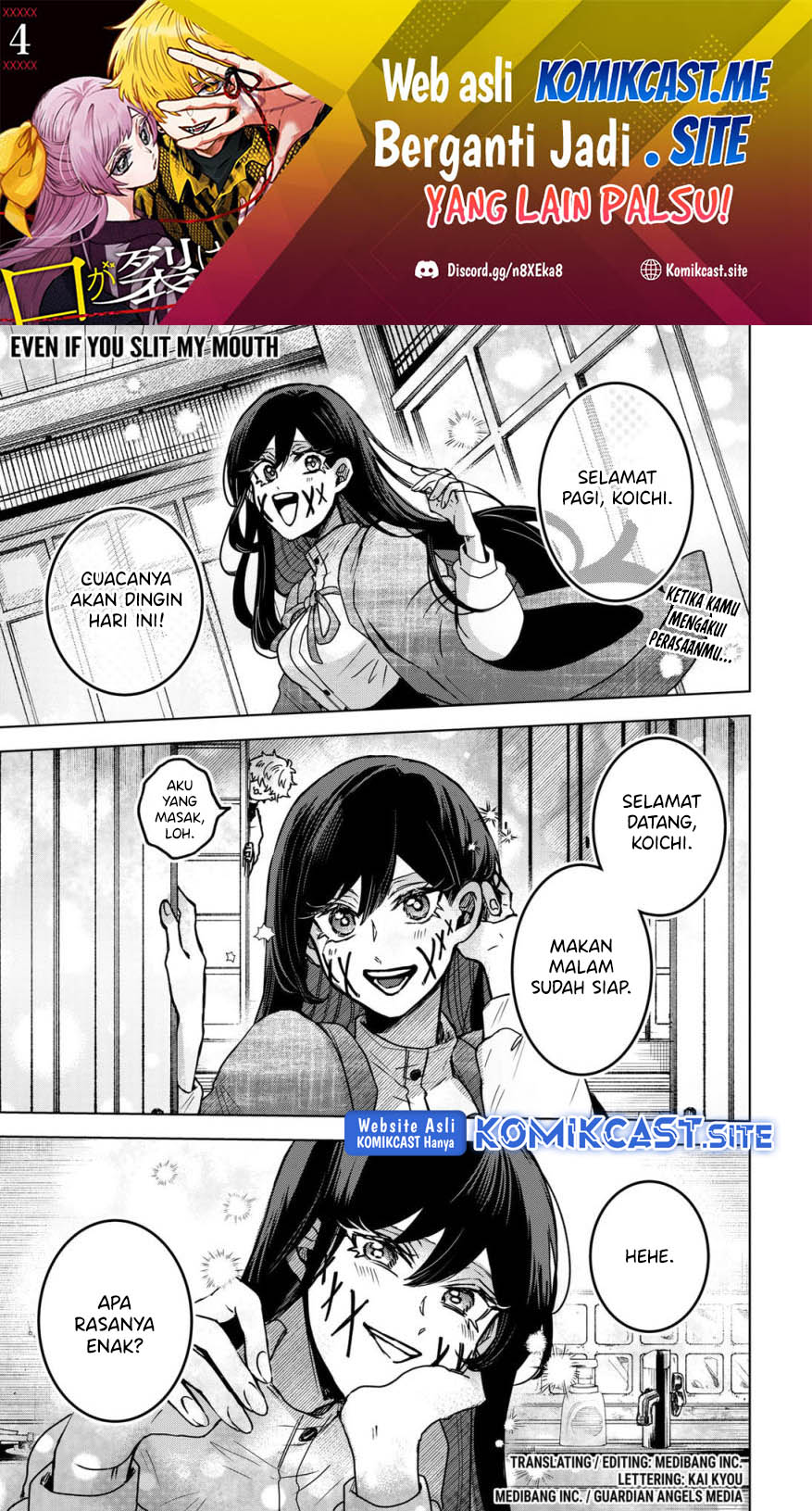 Kuchi ga Saketemo Kimi ni wa Chapter 52 - halaman 2