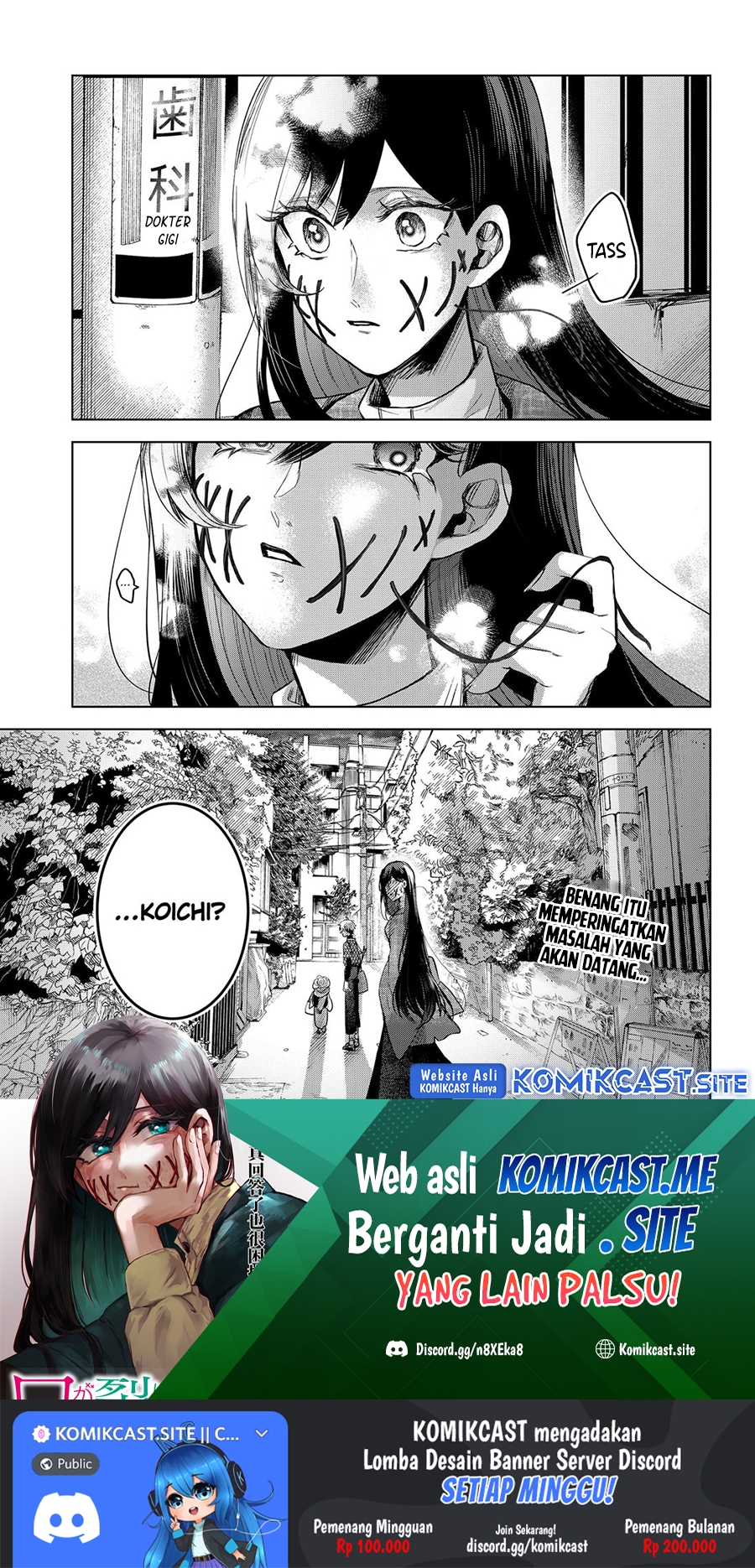 Kuchi ga Saketemo Kimi ni wa Chapter 55 - halaman 24