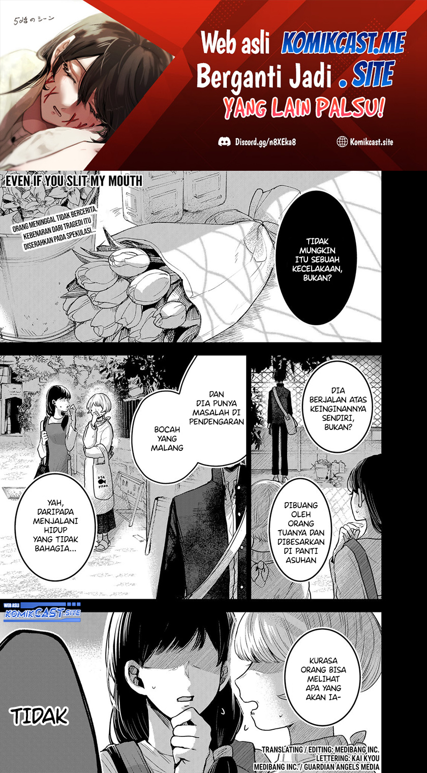 Kuchi ga Saketemo Kimi ni wa Chapter 58 - halaman 2