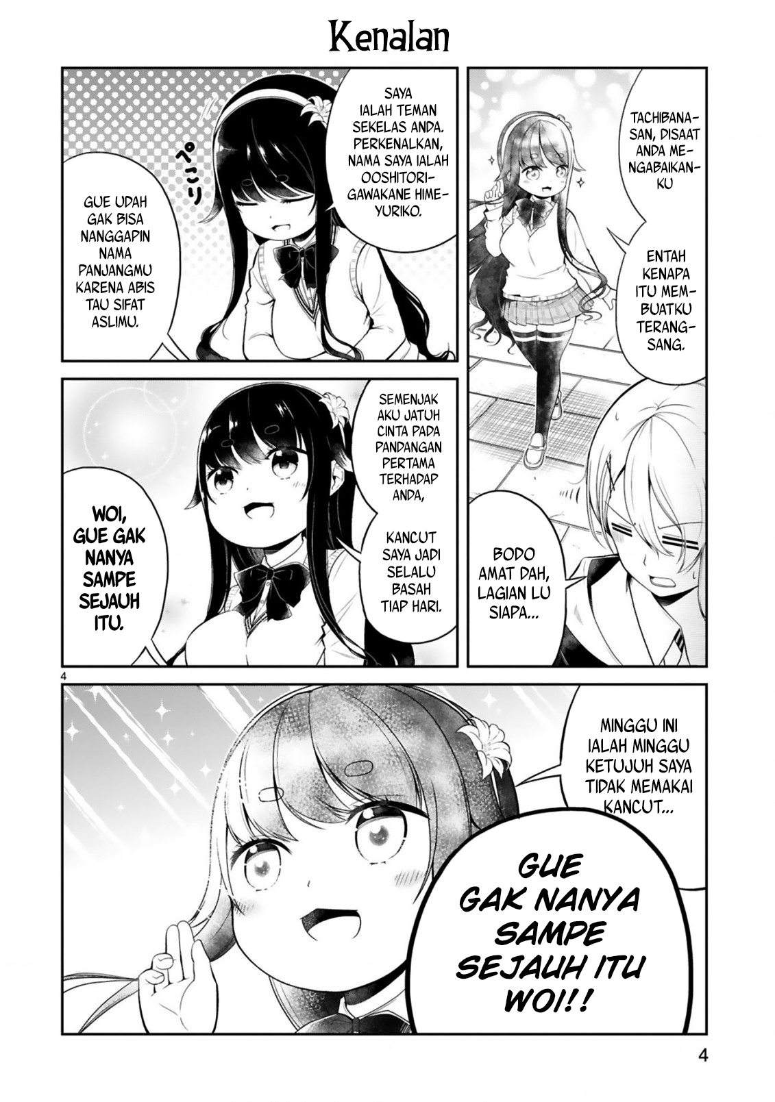 Kuchi ni Dashitemo Yoroshii desu ka? Chapter 1 - halaman 5