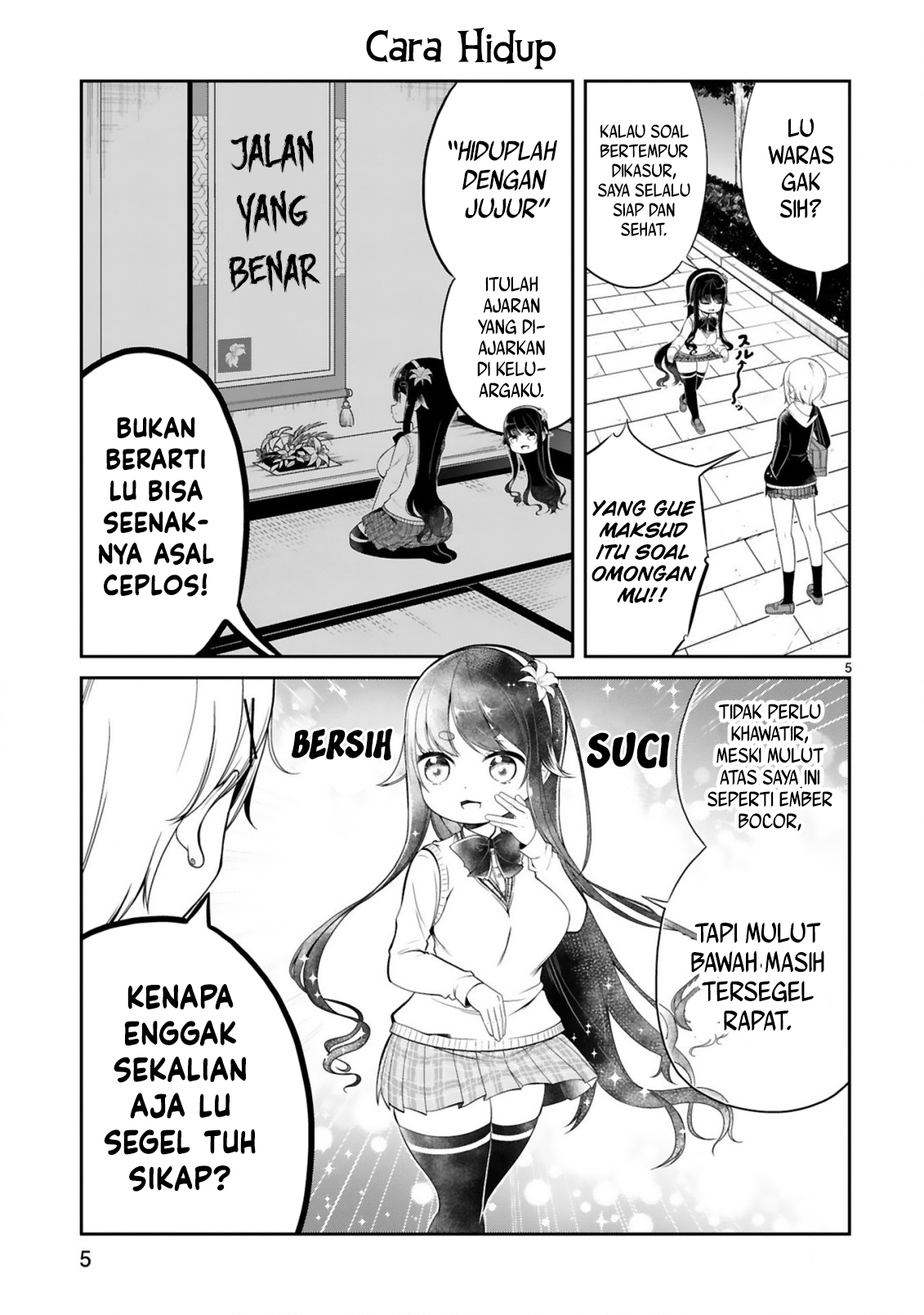Kuchi ni Dashitemo Yoroshii desu ka? Chapter 1 - halaman 6
