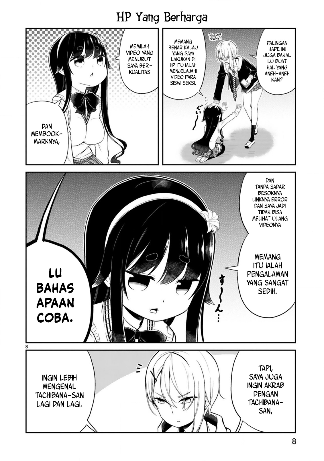 Kuchi ni Dashitemo Yoroshii desu ka? Chapter 2 - halaman 8
