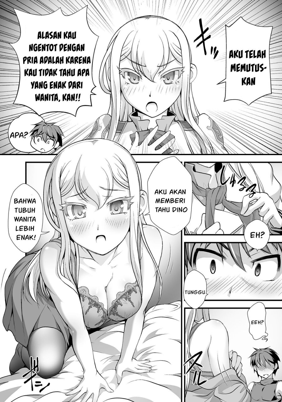 Kuchidome no Gohoubi wa Dansou Otome To Ichaero Desu! Chapter 14 - halaman 9