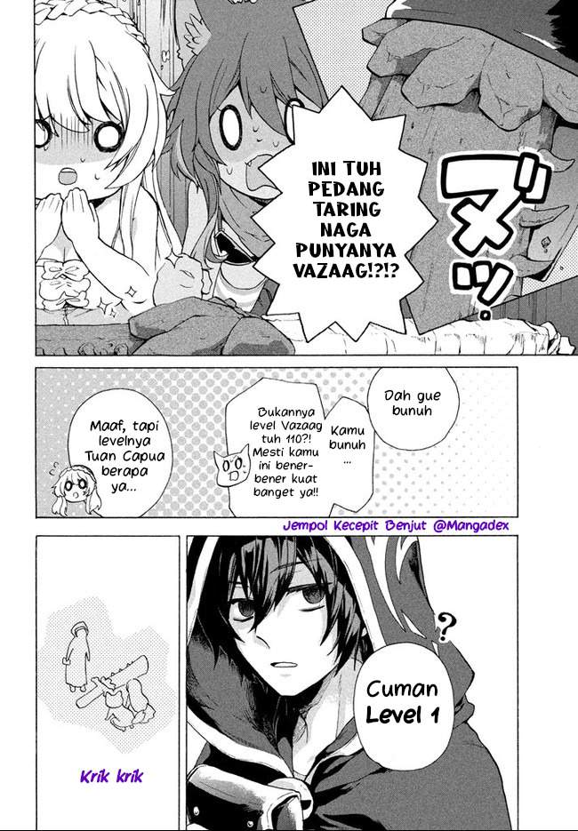 “Kukuku… He is the weakest of the Four Heavenly Monarchs.” I was dismissed from my job but somehow I became the master of a hero and a holy maiden. Chapter 2.1 - halaman 11