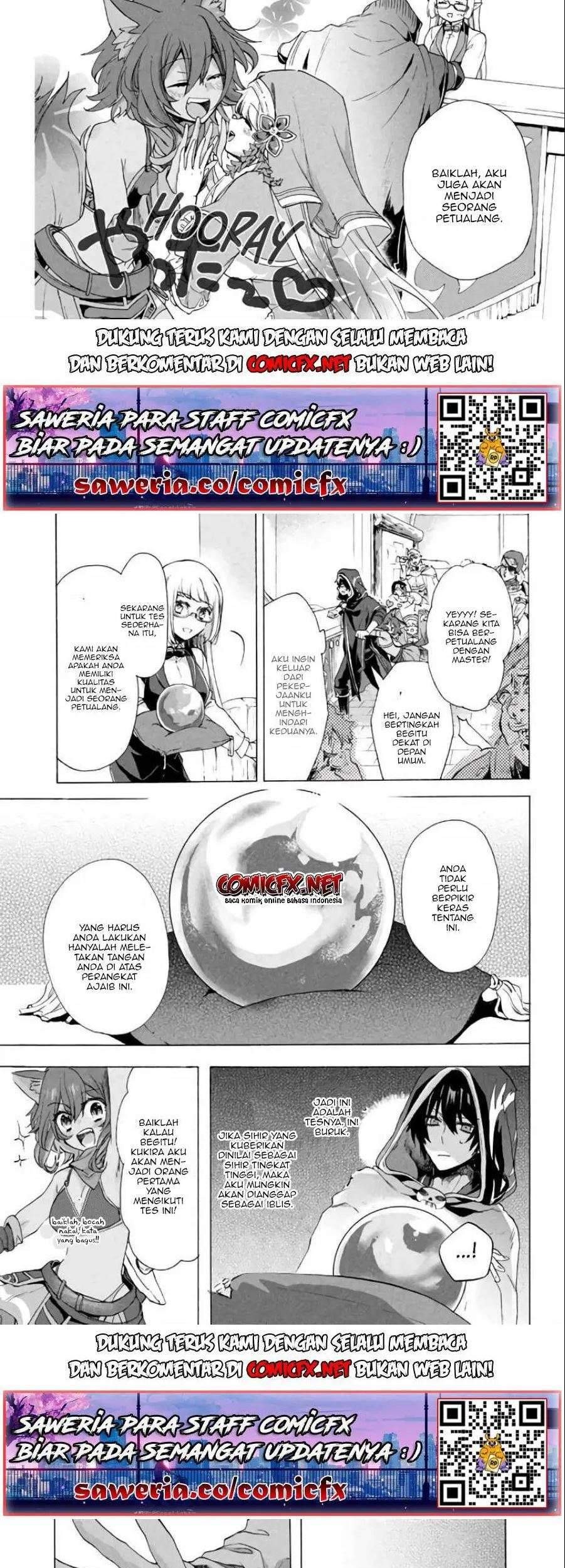“Kukuku… He is the weakest of the Four Heavenly Monarchs.” I was dismissed from my job but somehow I became the master of a hero and a holy maiden. Chapter 2.2 - halaman 9