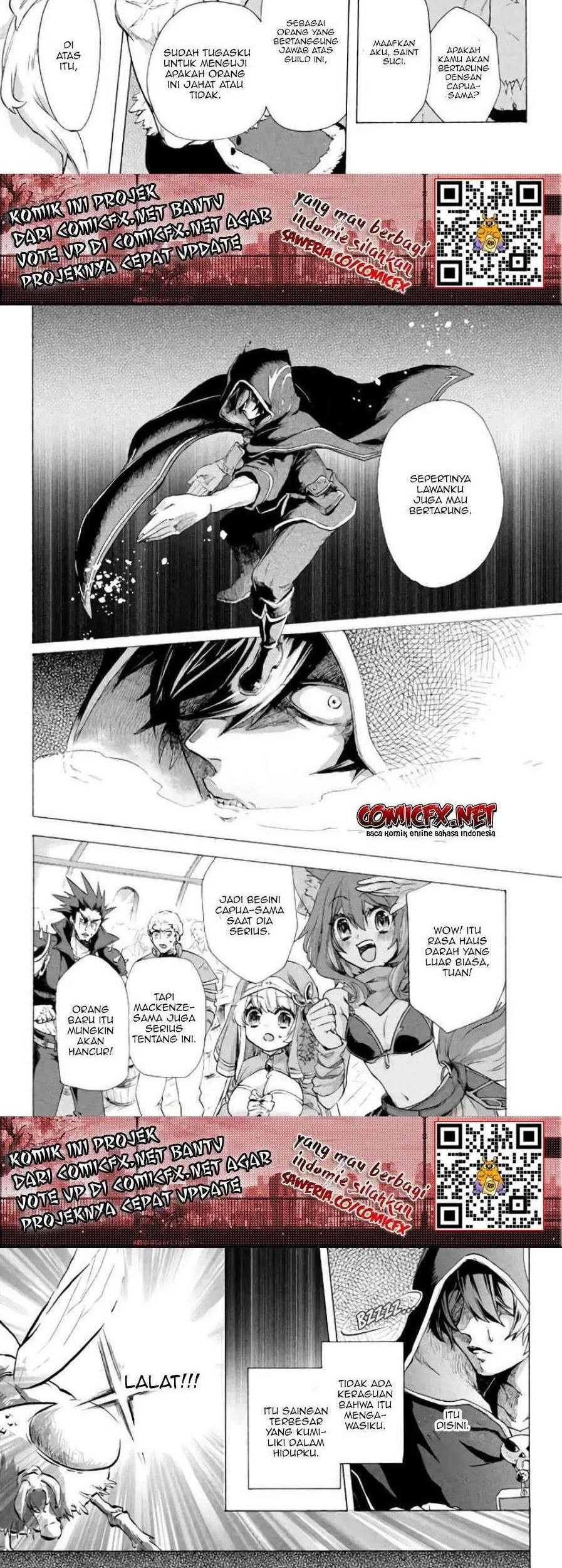 “Kukuku… He is the weakest of the Four Heavenly Monarchs.” I was dismissed from my job but somehow I became the master of a hero and a holy maiden. Chapter 3.1 - halaman 1