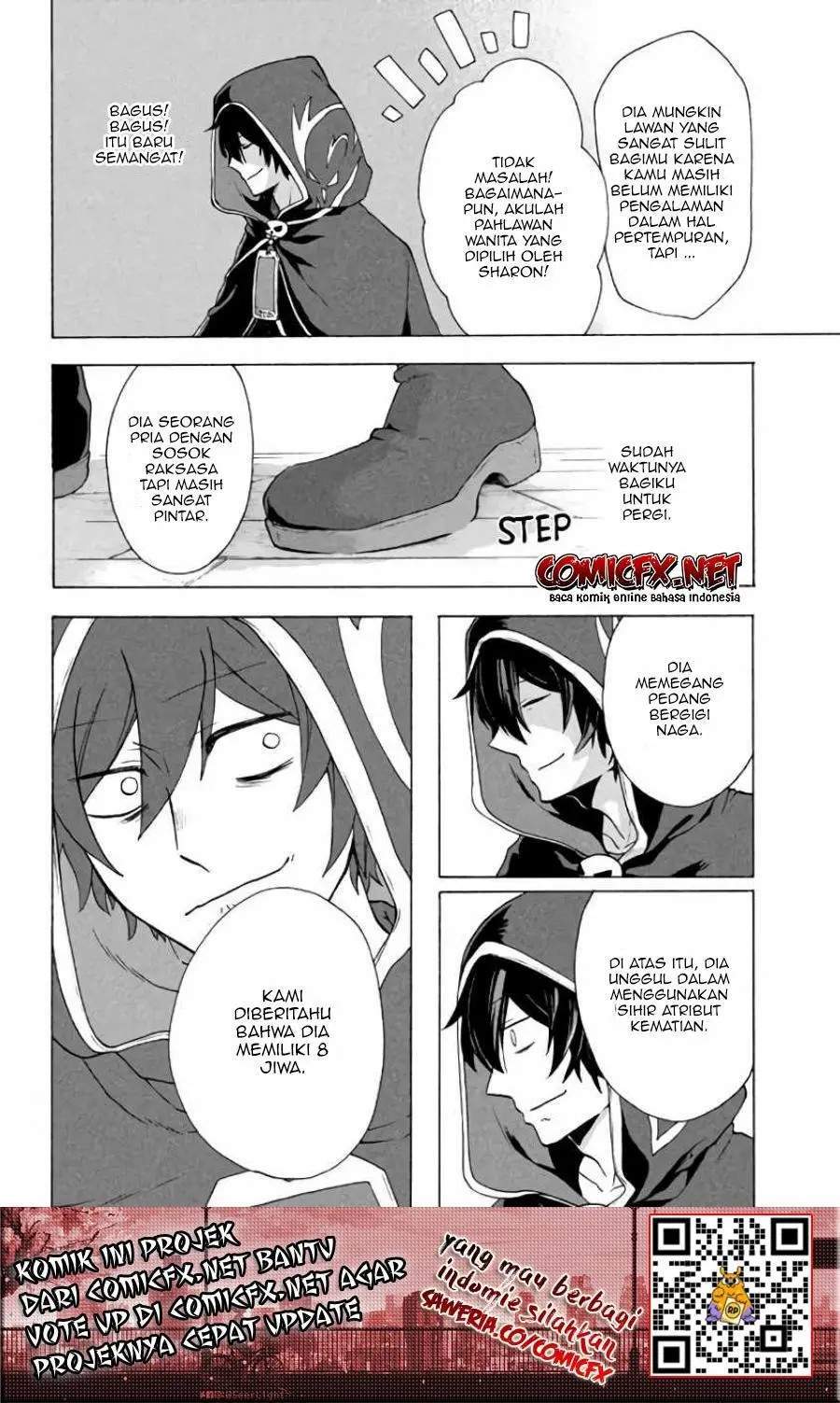 “Kukuku… He is the weakest of the Four Heavenly Monarchs.” I was dismissed from my job but somehow I became the master of a hero and a holy maiden. Chapter 3.2 - halaman 8