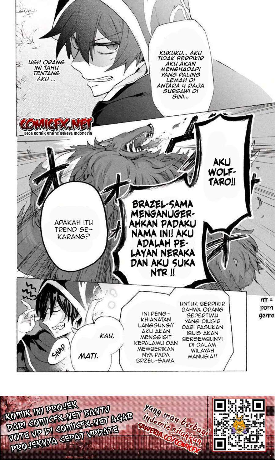 “Kukuku… He is the weakest of the Four Heavenly Monarchs.” I was dismissed from my job but somehow I became the master of a hero and a holy maiden. Chapter 4.3 - halaman 12