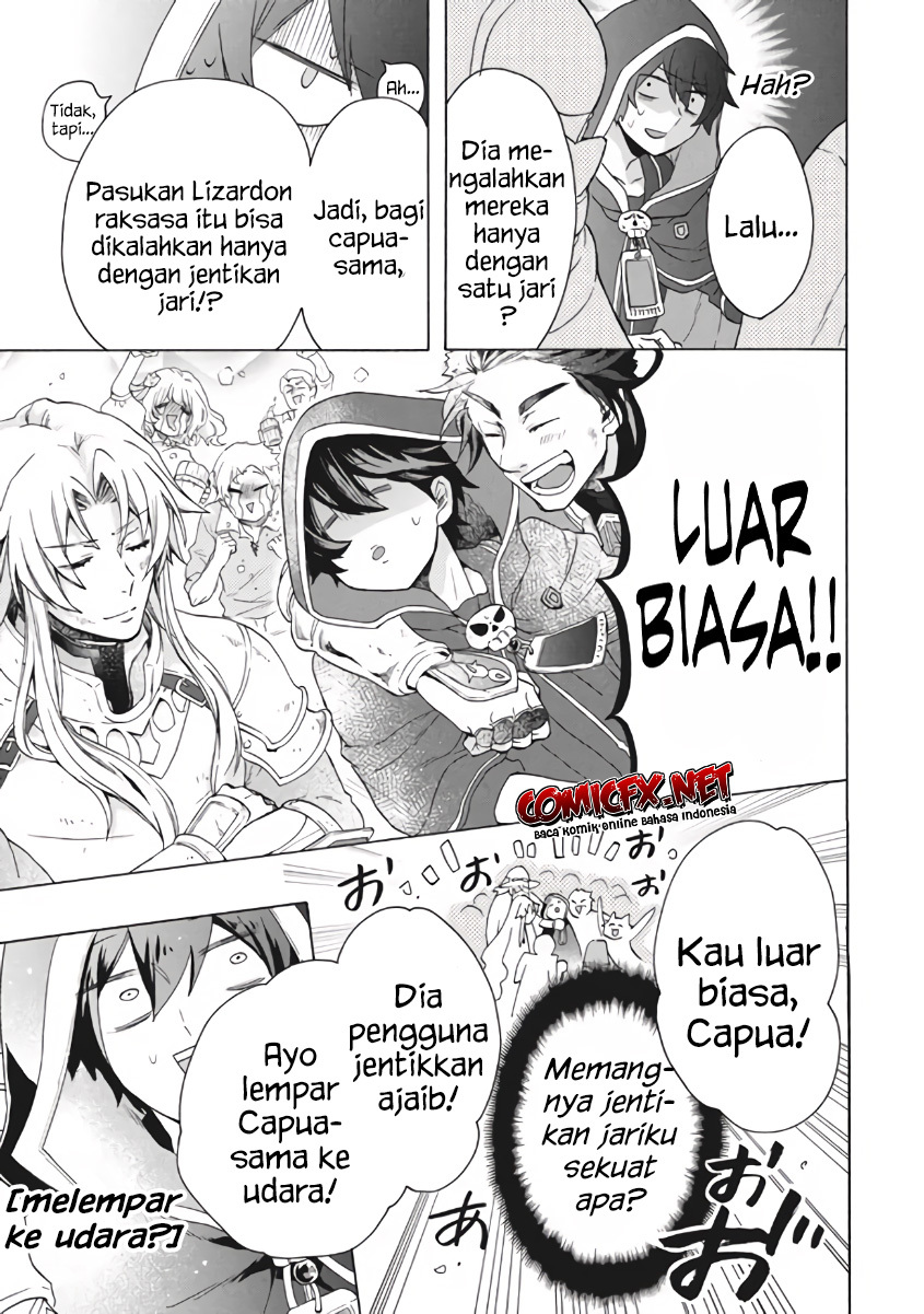 “Kukuku… He is the weakest of the Four Heavenly Monarchs.” I was dismissed from my job but somehow I became the master of a hero and a holy maiden. Chapter 9.2 - halaman 15