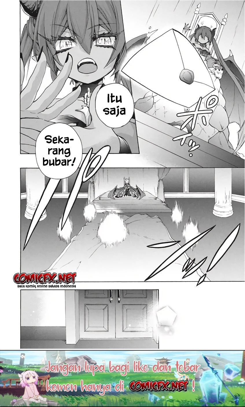 "Kukuku....... Yatsu wa Shitennou no Naka demo Saijaku" to Kaiko sareta Ore, Naze ka Yuusha to Seijo no Shishou ni Naru Chapter 10.1 - halaman 17