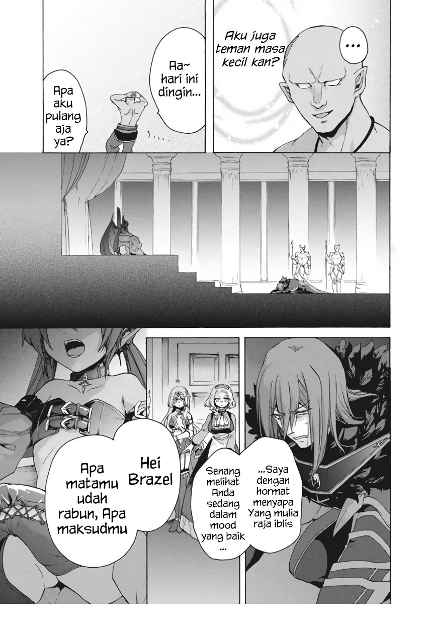 "Kukuku....... Yatsu wa Shitennou no Naka demo Saijaku" to Kaiko sareta Ore, Naze ka Yuusha to Seijo no Shishou ni Naru Chapter 10.1 - halaman 6