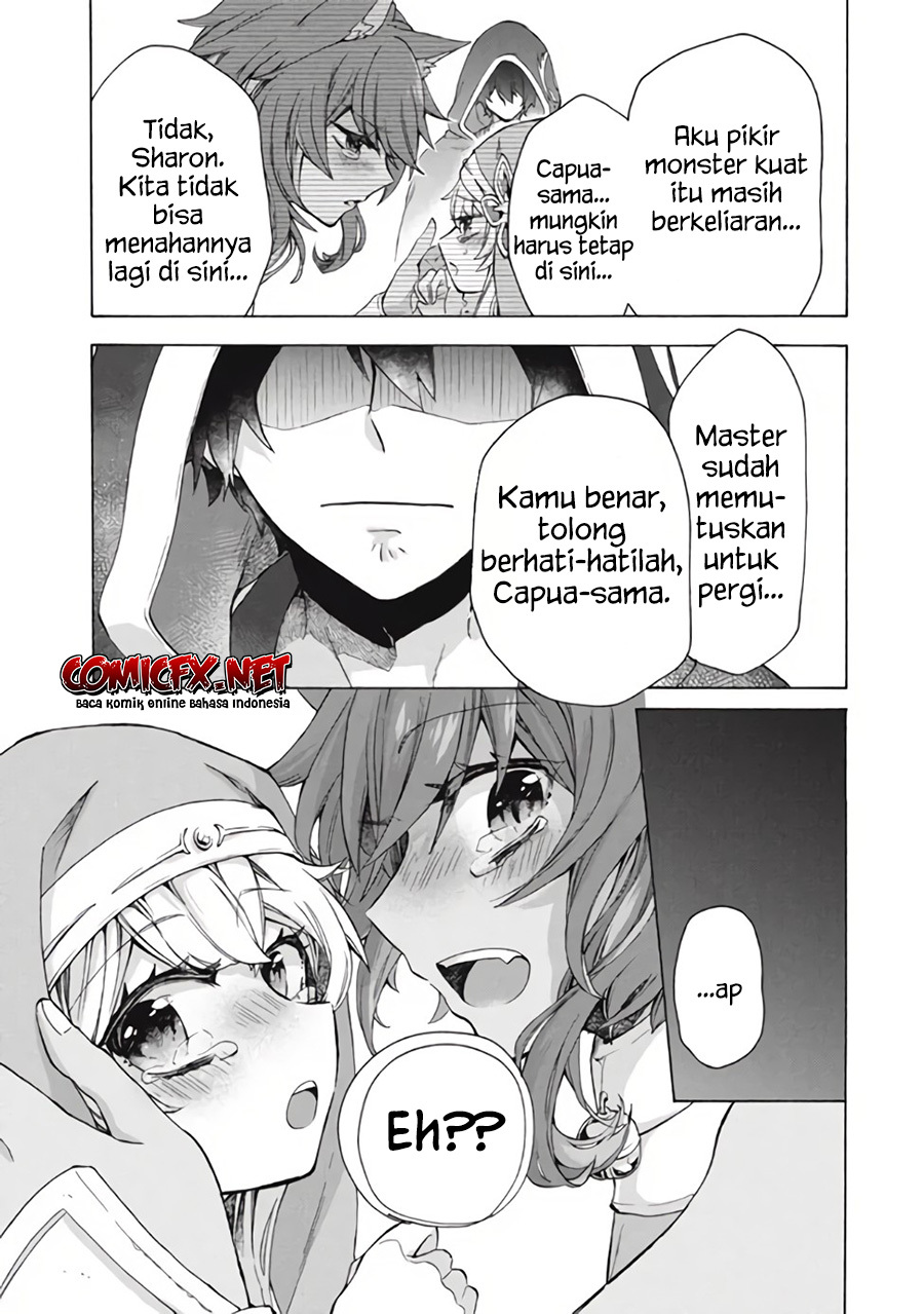 "Kukuku....... Yatsu wa Shitennou no Naka demo Saijaku" to Kaiko sareta Ore, Naze ka Yuusha to Seijo no Shishou ni Naru Chapter 10.2 - halaman 14