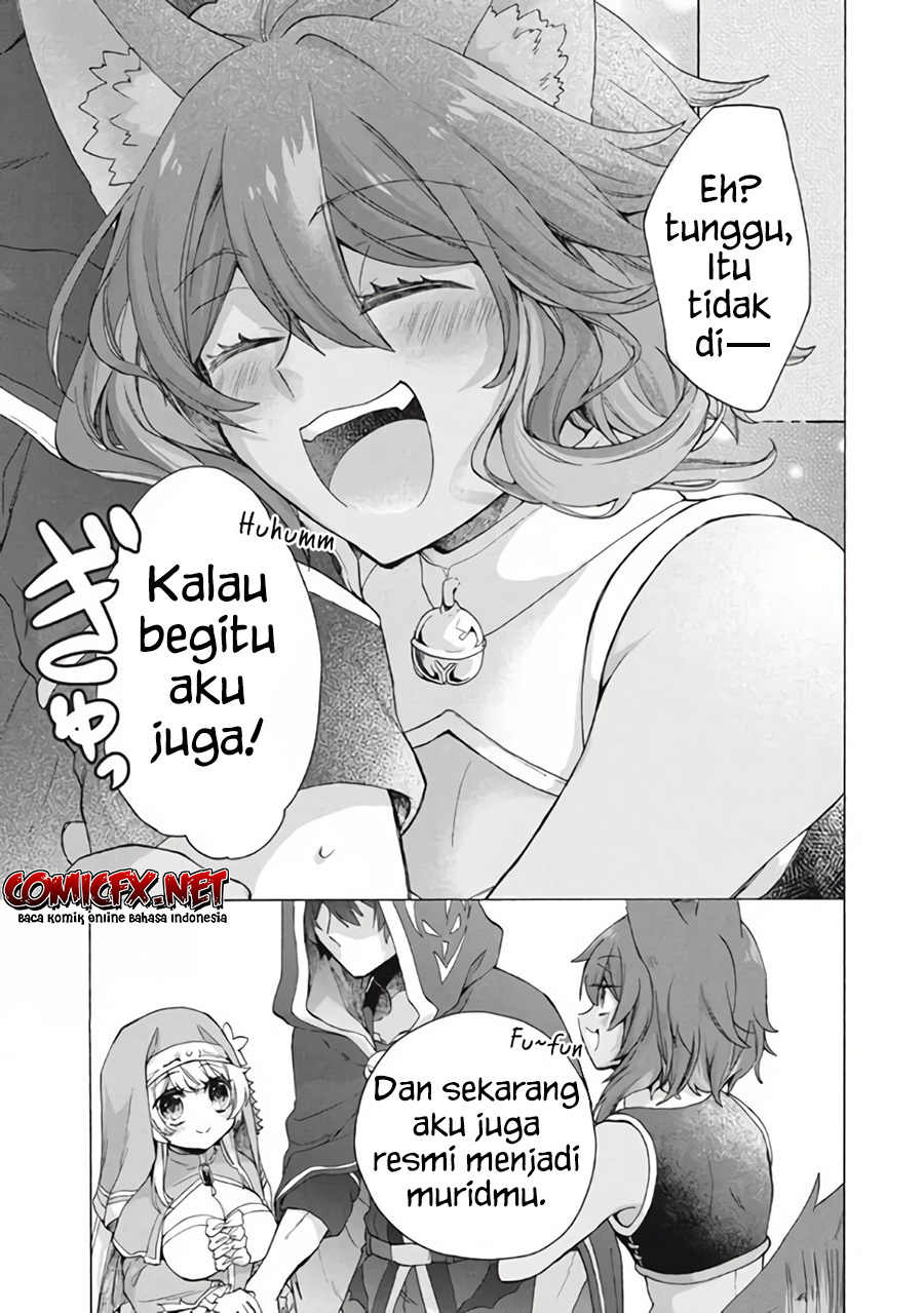 "Kukuku....... Yatsu wa Shitennou no Naka demo Saijaku" to Kaiko sareta Ore, Naze ka Yuusha to Seijo no Shishou ni Naru Chapter 10.2 - halaman 18