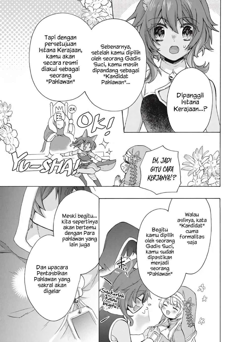 "Kukuku....... Yatsu wa Shitennou no Naka demo Saijaku" to Kaiko sareta Ore, Naze ka Yuusha to Seijo no Shishou ni Naru Chapter 11.1 - halaman 13