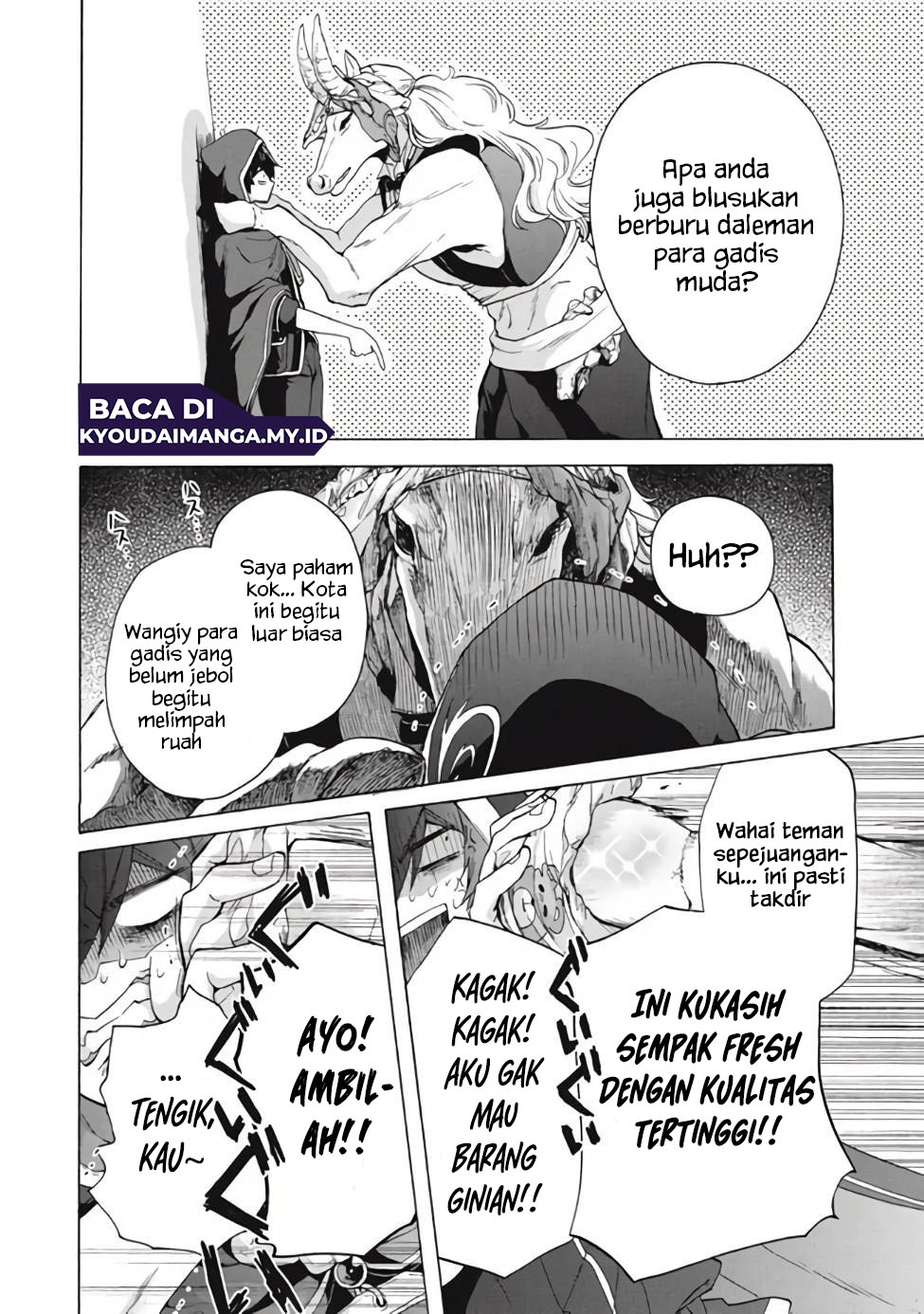 "Kukuku....... Yatsu wa Shitennou no Naka demo Saijaku" to Kaiko sareta Ore, Naze ka Yuusha to Seijo no Shishou ni Naru Chapter 11.1 - halaman 6