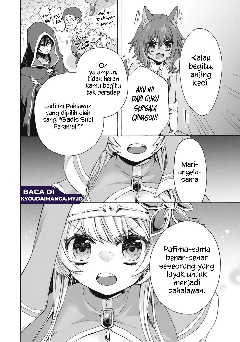 "Kukuku....... Yatsu wa Shitennou no Naka demo Saijaku" to Kaiko sareta Ore, Naze ka Yuusha to Seijo no Shishou ni Naru Chapter 11.2 - halaman 10