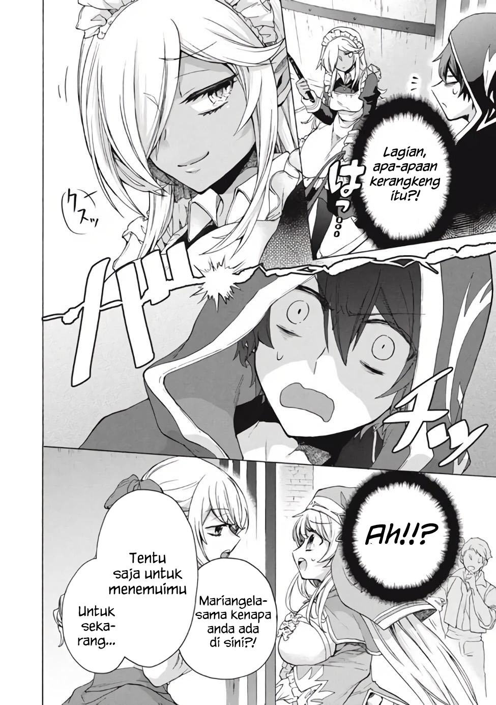 "Kukuku....... Yatsu wa Shitennou no Naka demo Saijaku" to Kaiko sareta Ore, Naze ka Yuusha to Seijo no Shishou ni Naru Chapter 11.2 - halaman 3