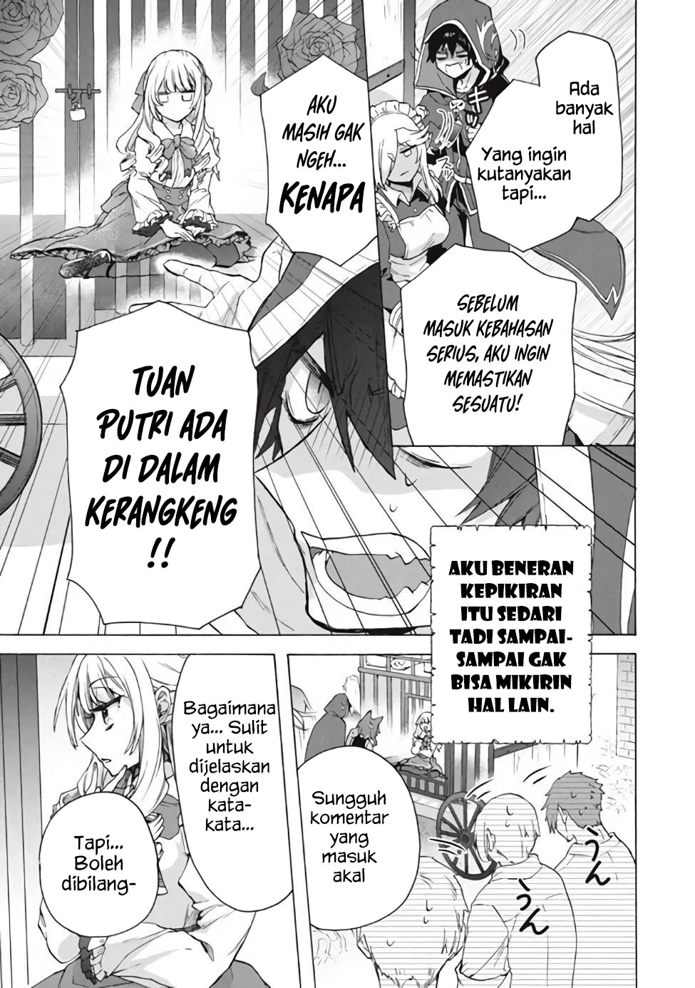 "Kukuku....... Yatsu wa Shitennou no Naka demo Saijaku" to Kaiko sareta Ore, Naze ka Yuusha to Seijo no Shishou ni Naru Chapter 11.2 - halaman 7