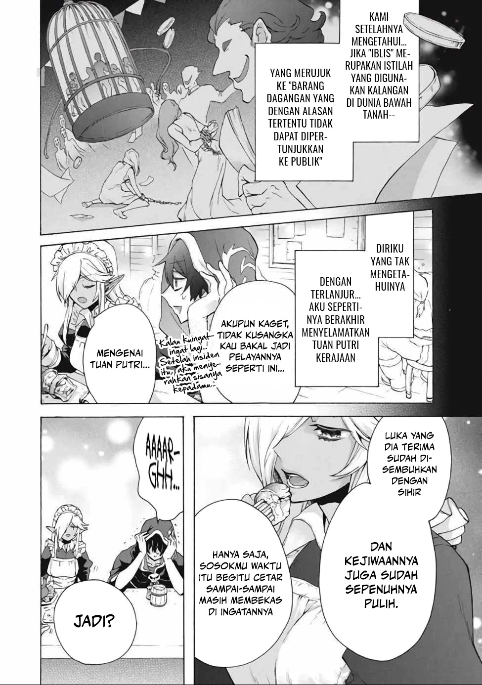 "Kukuku....... Yatsu wa Shitennou no Naka demo Saijaku" to Kaiko sareta Ore, Naze ka Yuusha to Seijo no Shishou ni Naru Chapter 12.2 - halaman 11