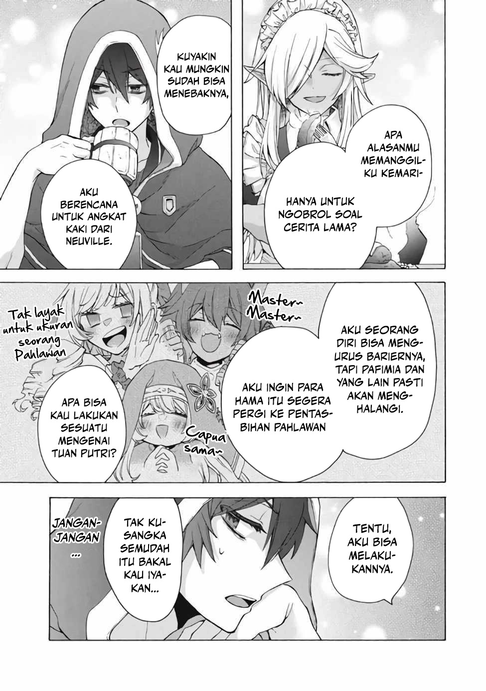 "Kukuku....... Yatsu wa Shitennou no Naka demo Saijaku" to Kaiko sareta Ore, Naze ka Yuusha to Seijo no Shishou ni Naru Chapter 12.2 - halaman 12