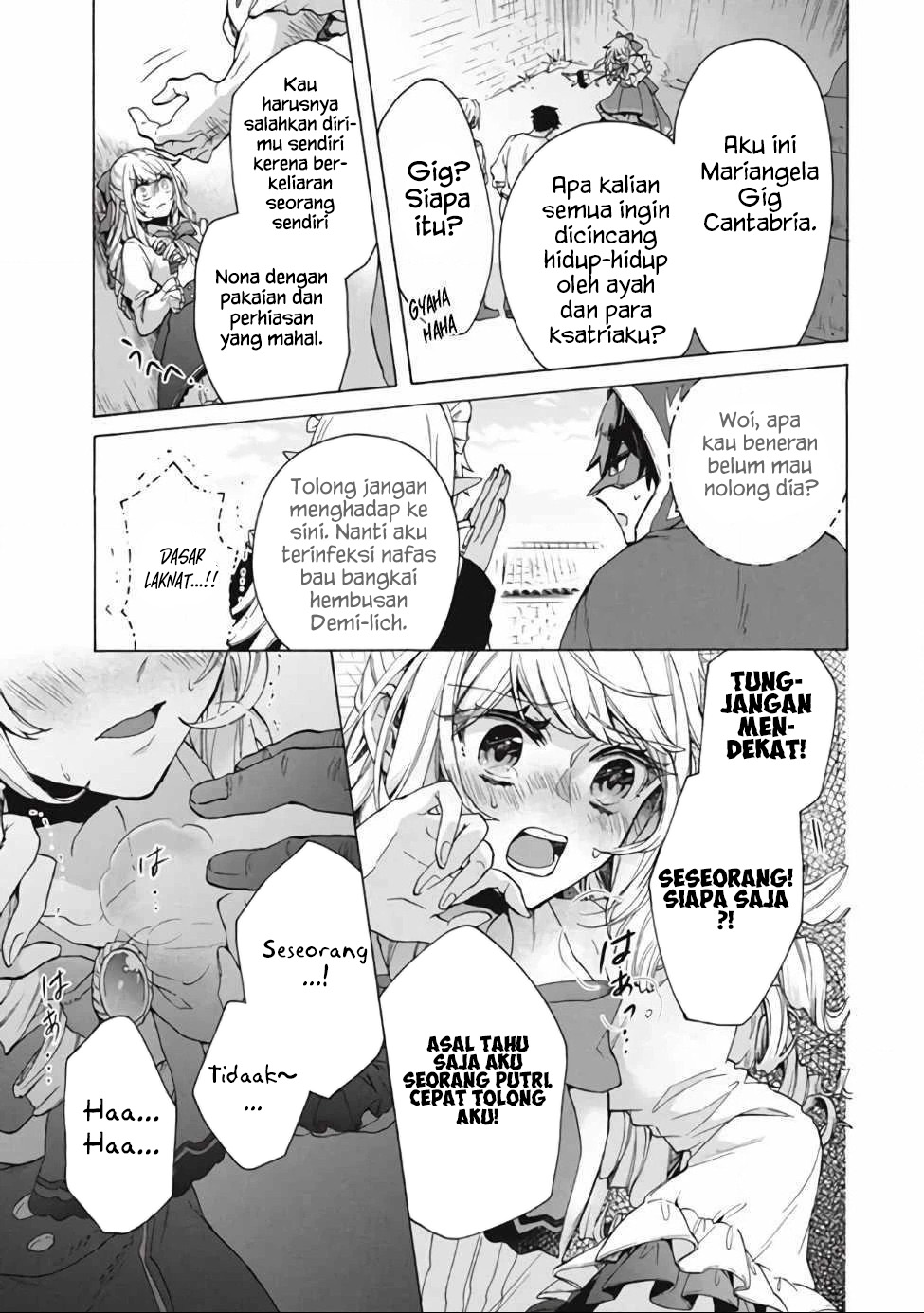 "Kukuku....... Yatsu wa Shitennou no Naka demo Saijaku" to Kaiko sareta Ore, Naze ka Yuusha to Seijo no Shishou ni Naru Chapter 13.1 - halaman 5
