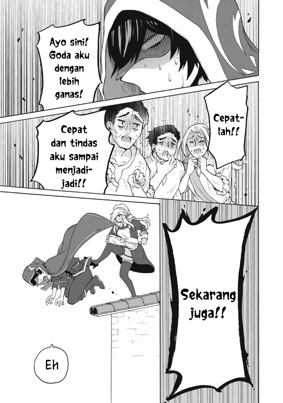 "Kukuku....... Yatsu wa Shitennou no Naka demo Saijaku" to Kaiko sareta Ore, Naze ka Yuusha to Seijo no Shishou ni Naru Chapter 13.1 - halaman 7