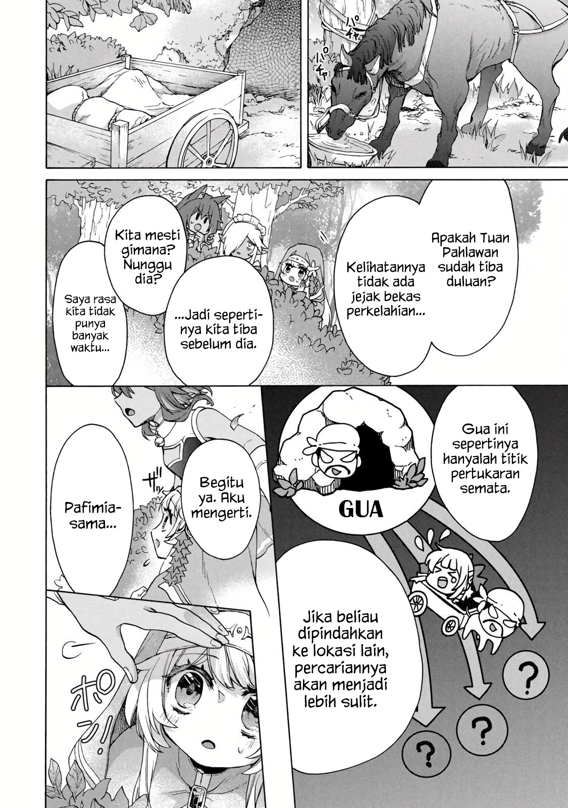 "Kukuku....... Yatsu wa Shitennou no Naka demo Saijaku" to Kaiko sareta Ore, Naze ka Yuusha to Seijo no Shishou ni Naru Chapter 14.1 - halaman 10