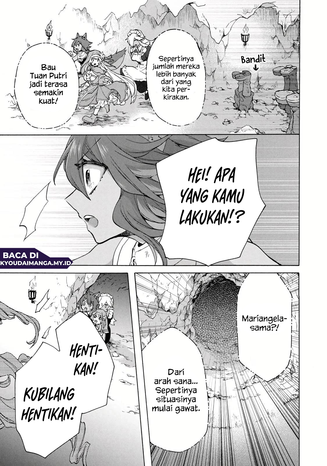 "Kukuku....... Yatsu wa Shitennou no Naka demo Saijaku" to Kaiko sareta Ore, Naze ka Yuusha to Seijo no Shishou ni Naru Chapter 14.1 - halaman 13